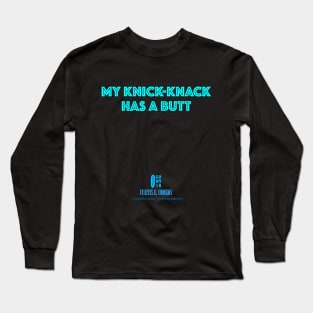 Thicc-Knack BLUE Long Sleeve T-Shirt